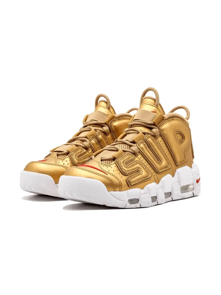 Supreme x Air More Uptempo “Suptempo Gold” sneakers缩略图