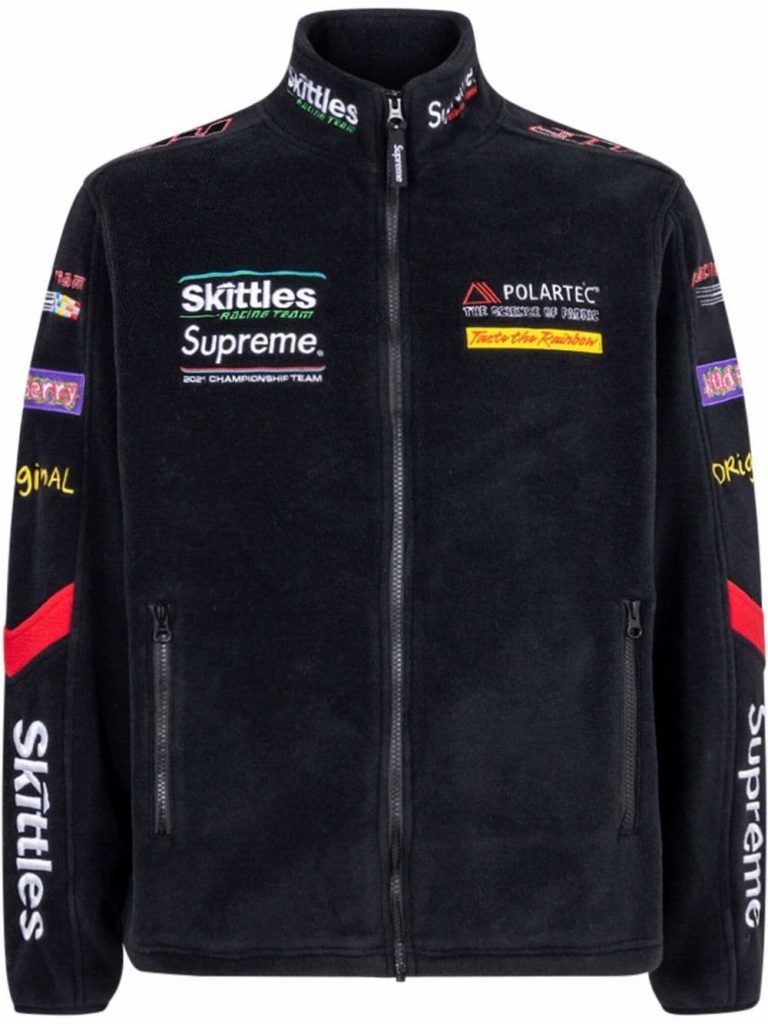 Supreme x Skittles Polartec Jacket: A Sweet Collaboration of Style and Comfort插图